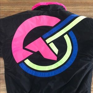 Vintage Tyroli neon ski Jacket